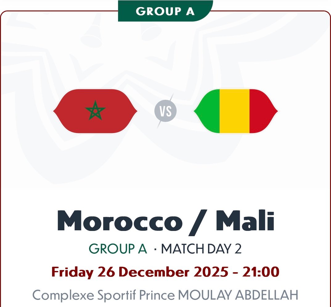 Morocco vs Mali Alt