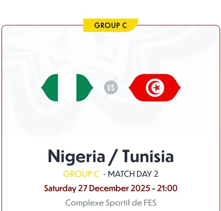 Nigeria vs Tunisia Alt