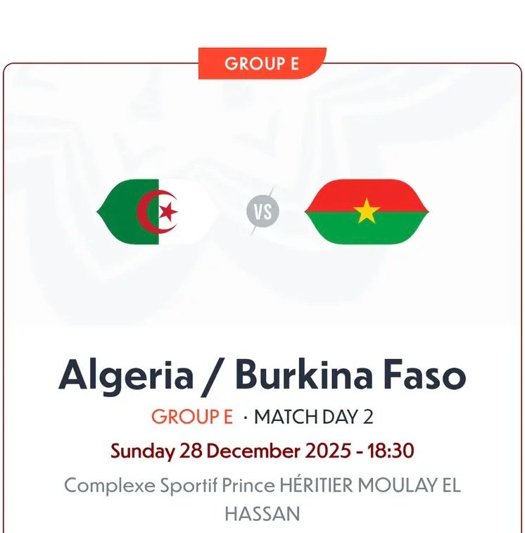 Algeria vs Burkina Faso Alt